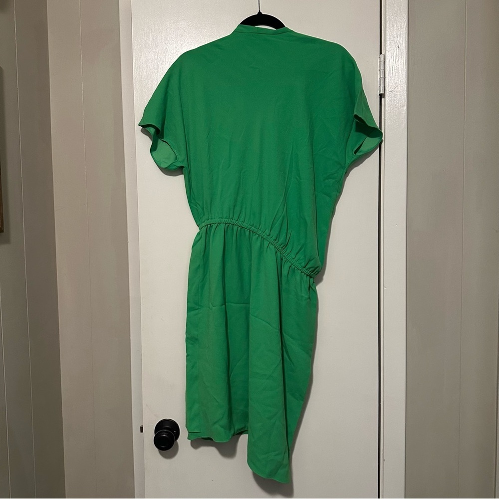 NWT Trina Turk enchantress dress emerald green size L - Picture 4 of 6